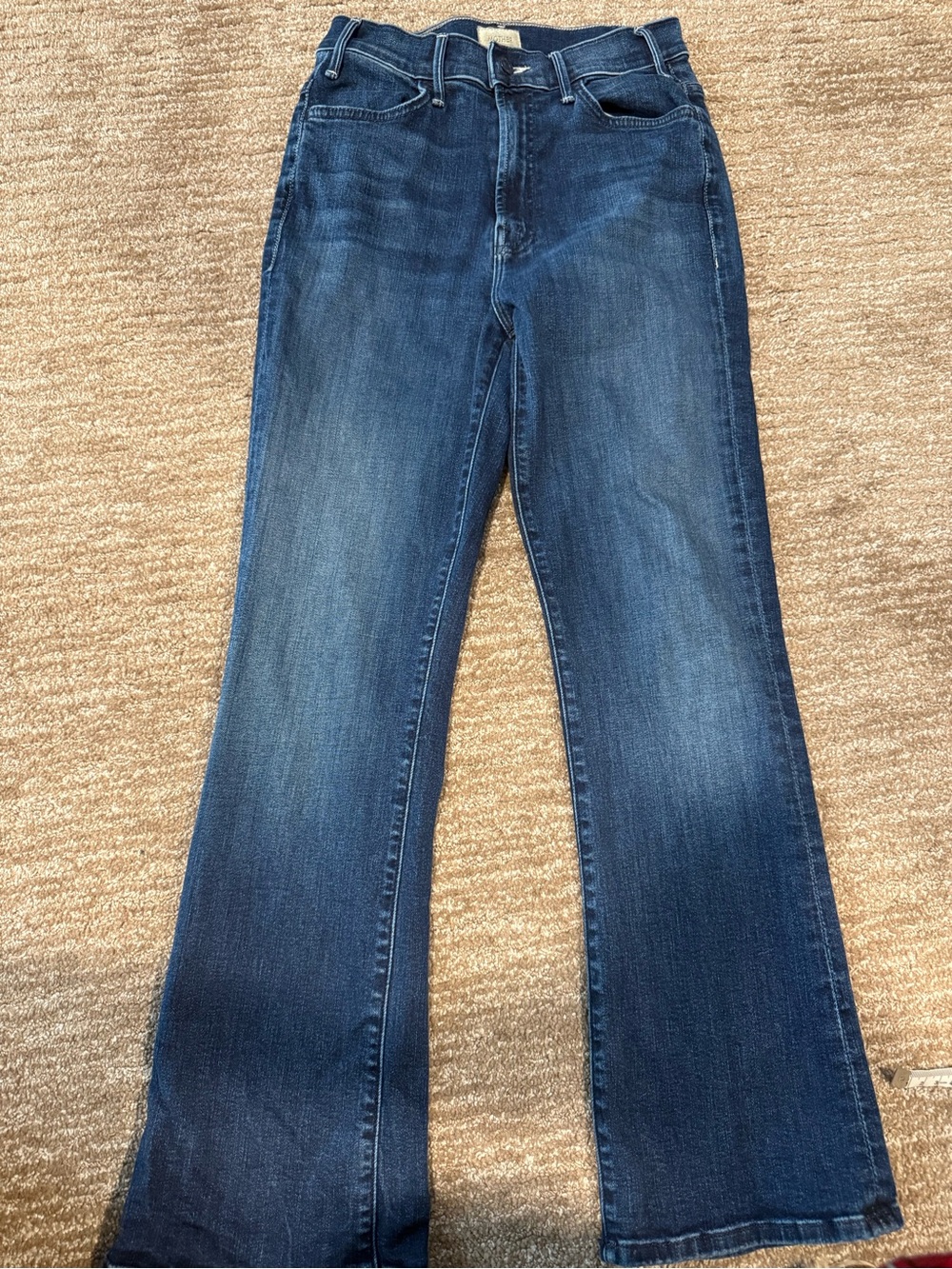MOTHER Dark Blue Flare Jeans